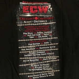 WWE ECW “December To Dismember” tee